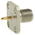 Radiall, jack Flange Mount SMA Connector, 50Ω, Crimp Termination, Straight Body