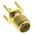 Radiall, jack PCB Mount SMA Connector, 50Ω, Solder Termination, Straight Body