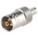 Radiall, jack Cable Mount BNC Connector, 50Ω, Crimp Termination, Straight Body
