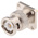Radiall, Plug Flange Mount BNC Connector, 50Ω, Solder Termination, Straight Body