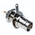Radiall R141 Series Straight 50Ω Panel Mount Bulkhead Fitting BNC Connector, jack, Nickel, Solder Termination
