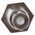 TE Connectivity, jack Panel Mount BNC Connector, 50Ω, Crimp Termination, Straight Body