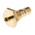 Huber+Suhner, jack Panel Mount QMA Connector, 50Ω, Solder Termination, Straight Body