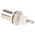 TE Connectivity AMP Series, jack Panel Mount BNC Connector, 50Ω, Solder Termination, Straight Body