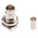 TE Connectivity, jack Panel Mount BNC Connector, 50Ω, Crimp Termination, Straight Body