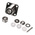 Telegartner, jack Panel Mount N Connector, 50Ω, Clamp Termination, Straight Body
