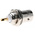 Radiall, jack Panel Mount BNC Connector, 50Ω, Solder Termination, Straight Body