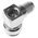 Telegartner, Plug Cable Mount TNC Connector, 50Ω, Solder Termination, Right Angle Body