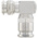 Rosenberger, Plug Cable Mount TNC Connector, 50Ω, Clamp Termination, Right Angle Body