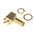 Cinch Connectors SMA Series, jack PCB Mount SMA Connector, 50Ω, Solder Termination, Right Angle Body