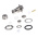 Telegartner, jack Panel Mount BNC Connector, 75Ω, Clamp Termination, Straight Body