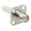 Amphenol RF, jack Flange Mount SMA Connector, 50Ω, Solder Termination, Straight Body