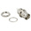 Amphenol RF BNC Series, jack Panel Mount BNC Connector, 50Ω, Solder Termination, Straight Body