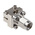 Cinch SMK Series, Plug SMA Connector, 50Ω, Solder Termination, Straight Body