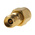 Cinch SMK Series, Plug SMA Connector, 50Ω, Solder Termination, Straight Body
