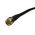 RF Solutions Male to Female Bulkhead SMA Connector, Plug In Termination, Straight Body