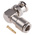 Radiall, Plug Cable Mount BNC Connector, 75Ω, Clamp Termination, Right Angle Body