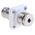 Radiall, jack Flange Mount BNC Connector, 50Ω, Clamp Termination, Straight Body