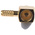 Amphenol RF, Plug Cable Mount MMCX Connector, 50Ω, Crimp Termination, Right Angle Body