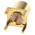 TE Connectivity, jack Through Hole MCX Connector, 50Ω, Solder Termination, Straight Body