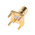 TE Connectivity, jack Through Hole SMB Connector, 75Ω, Solder Termination, Straight Body