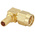 Rosenberger SMA Series, Plug Cable Mount SMA Connector, 50Ω, Crimp Termination, Right Angle Body