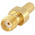 Rosenberger SMA Series, jack Cable Mount SMA Connector, 50Ω, Crimp Termination, Straight Body