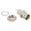 Amphenol RF BNC Series, jack Panel Mount BNC Connector, 50Ω, Solder Termination, Straight Body