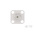 TE Connectivity, jack Flange Mount SMA Connector, 50Ω, Screw Termination, Straight Body