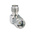 TE Connectivity, jack PCB Mount SMA Connector, Through Hole Termination, Right Angle Body