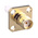 TE Connectivity, jack PCB Mount SMA Connector, Solder Termination, Straight Body