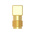 TE Connectivity 5-1814400 Series Socket Board Mount Coaxial PCB Connector, Solder, Through Hole Termination, Right