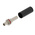 TE Connectivity 2446194 Series Plug Panel Mount BNC Connector, Crimp Termination, Straight Body