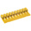 Weidmuller WQV Series Jumper Bar for Use with DIN Rail Terminal Blocks, 32A