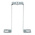RS PRO Square Bracket for Use with Top Hat DIN Rail