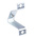 RS PRO Angled Bracket for Use with Top Hat DIN Rail