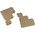 RS PRO End Cover for Use with DIN Rail Terminal Blocks