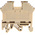 RS PRO Beige DIN Rail Terminal Block, 0.2 → 4mm², Screw Termination
