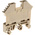 RS PRO Beige DIN Rail Terminal Block, 0.2 → 4mm², Screw Termination