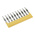 Weidmuller ZQV Series Jumper Bar for Use with DIN Rail Terminal Blocks, 24A