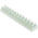 RS PRO Non-Fused Terminal Block, 12-Way, 24A, 2.5 mm² Wire, Screw Down Termination