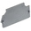 Entrelec FEM Series End Cover for Use with DIN Rail Terminal Blocks