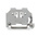 Wago 249 Series End Stop for Use with DIN Rail 35
