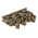 RS PRO Beige Disconnect Terminal Block, 4mm², Single-Level, Screw Termination