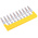 RS PRO Jumper Bar for Use with 2.5 mm Spring Terminals