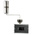 Telemecanique Sensors 9038 Series Mechanical Alternator Float Switch, 4 NC DPST Output, Screw In, Painted Cold-Rolled