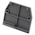 Entrelec FEM Series End Cover for Use with DIN Rail Terminal Blocks