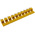 Weidmuller WQV Series Jumper Bar for Use with DIN Rail Terminal Blocks, 63A