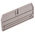 Weidmuller Z Series End Cover for Use with DIN Rail Terminal Blocks