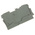 Wago TOPJOB S, 2004 Series End and Intermediate Plate for Use with 2004 Series Terminal Blocks